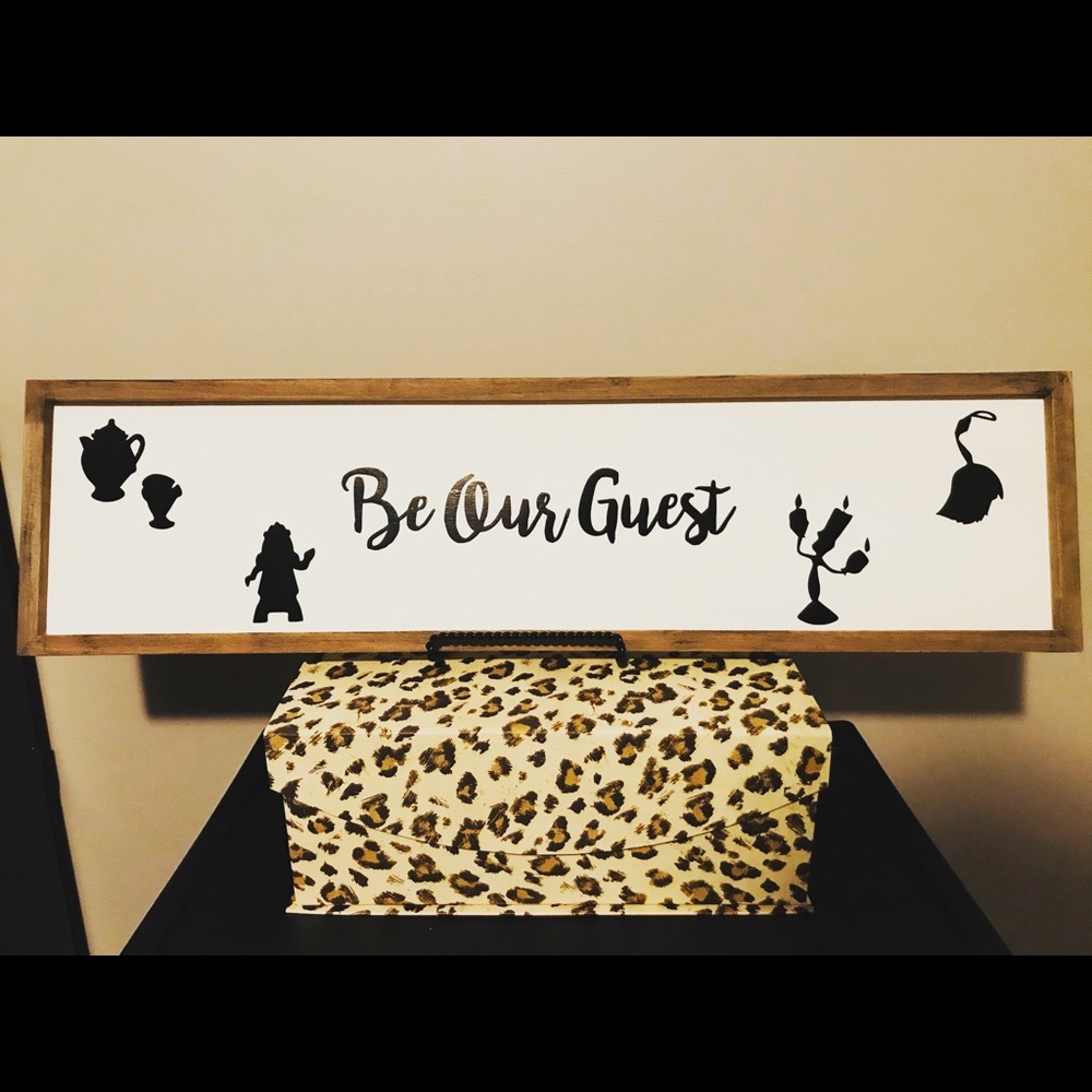 Be Our Guest Wall Art